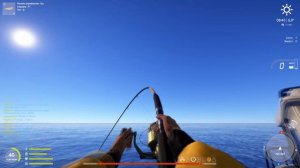 Джиг с филе • Норвежское море • Русская рыбалка 4 • Палтус