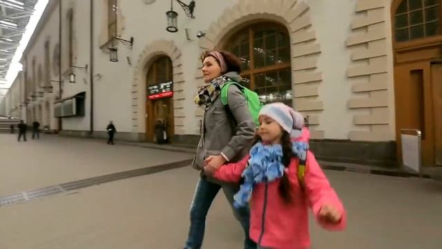 Сочи детям- 1. Как развлечь  в пути. Двухэтажный поезд 