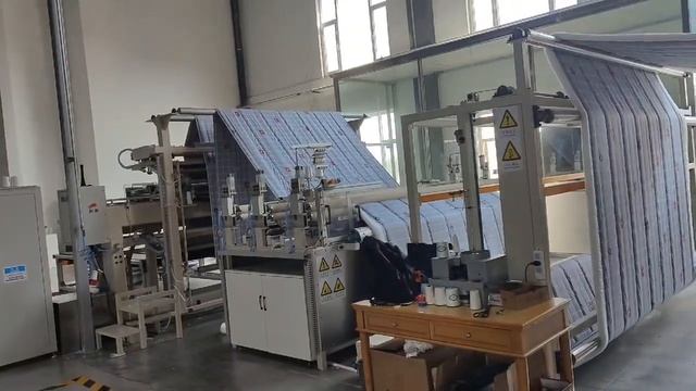 high speed automatic quilt production line смотреть онлайн