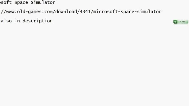 microsoft space simulator download смотреть онлайн