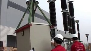 Установка высоковольтного выключателя LTB 145