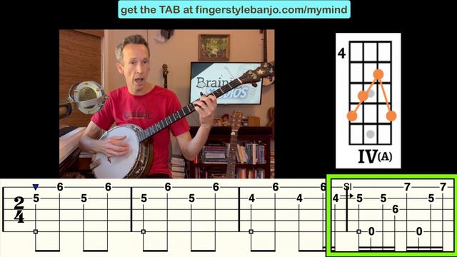 How To Play "Where Is My Mind?" on the banjo (with tab) смотреть онлайн
