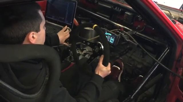 Mk2 ford fiesta zetec turbo, Flat shift testing with a Syvec's Ecu/Ecm смотреть онлайн