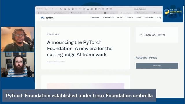 Future Python Versions, PyTorch, Election Models - Python Community News 23 Sep 2022 смотреть онлайн
