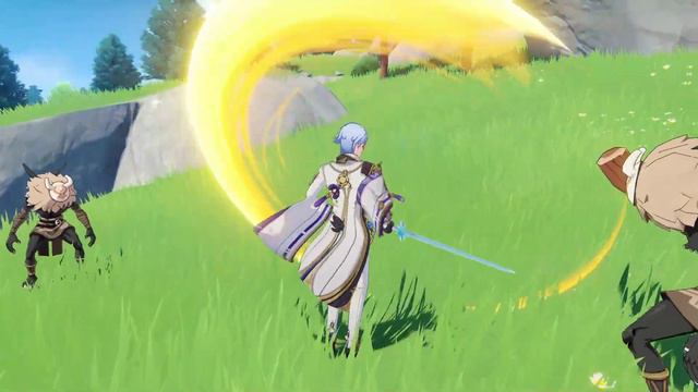 Eugeo's Blue Rose Sword (Sword Art Online: Alicization) - Genshin Impact Mods Showcase смотреть онлайн