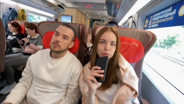 ПРИЕХАЛИ В ПИТЕР НА НЕДЕЛЮ ! Румтур, булочная, сапсан, впечатления || День 27 #влог #алыепаруса смотреть онлайн