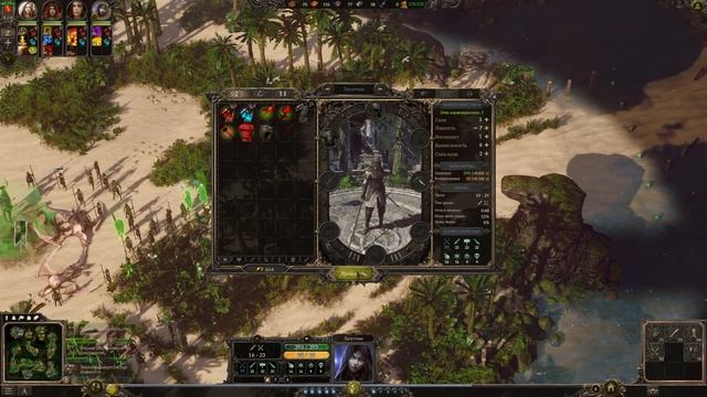 Стычка в SpellForce 3, игра за эльфов против компьютера уровня «hard» на карте «Синие острова» смотреть онлайн