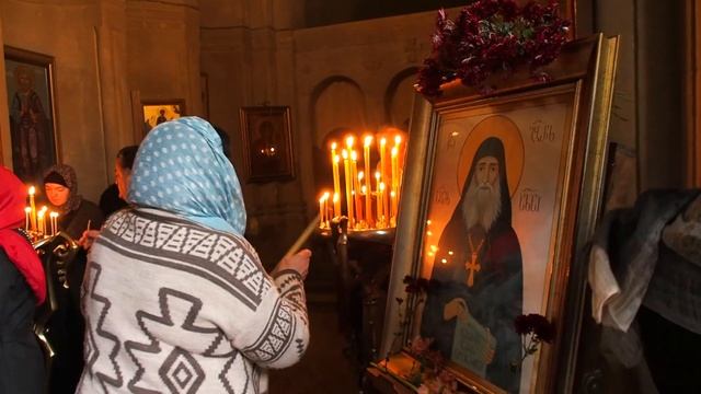 Первое богослужение в храме преп. Гавриила (Ургебадзе) в Минске смотреть онлайн