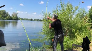 Рыбалка на донки. Ночью и утром. Учусь ловить сома.