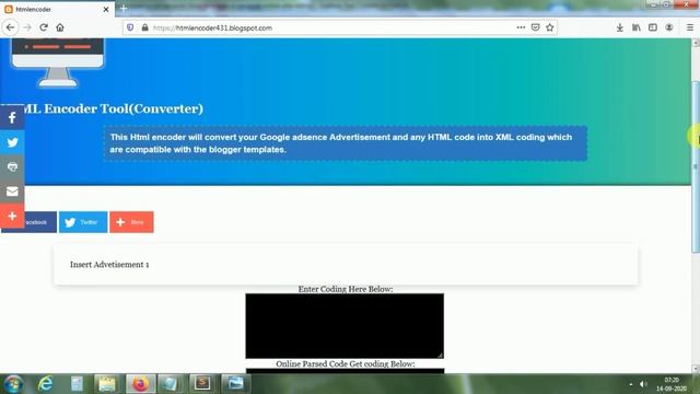 How to Create Live HTML Encoder and Alexa rank checker tool on blogger смотреть онлайн
