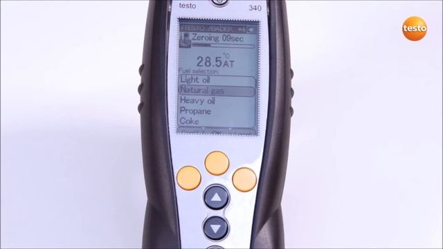 testo 340. 5. Проведение измерений смотреть онлайн