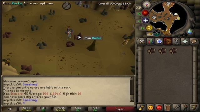 OSRS Iron Ore Power Mining 55k XP/H + Mining Gloves Grind Guide! New Mining Guild Expansion! смотреть онлайн