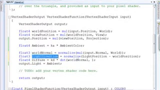 44__XNA для начинающих. Шейдеры_002 смотреть онлайн