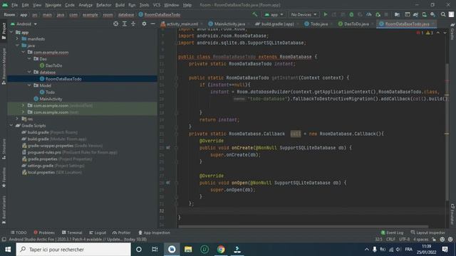 Java Room Database -#2 Create ROOM DataBase| android Studio java -App Todo List смотреть онлайн