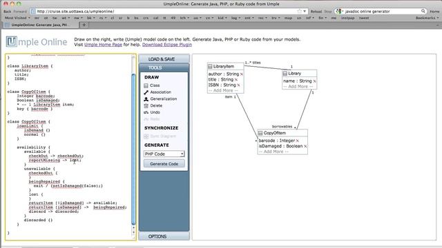 Umple - Creating a Library System Using Model-Oriented Programming смотреть онлайн
