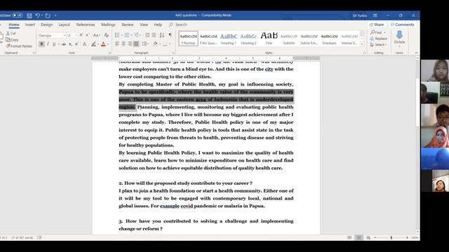 BEASISWA AAS AUSTRALIA (PART 4) - FEEDBACK & DISCUSSION MOTIVATION LETTER (AUSTRALIA AWARDS) смотреть онлайн