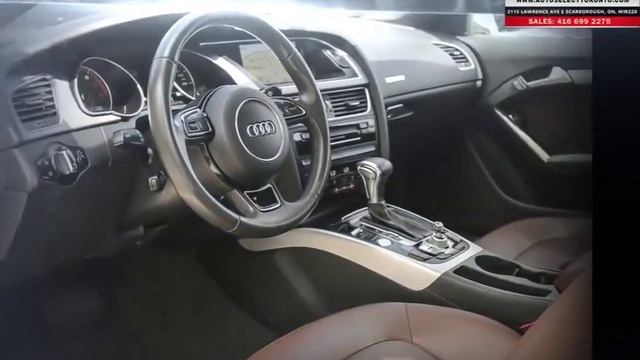 2013 Audi A5 | Auto Select Toronto| WAUCFBFR9DA058957 13A2CP7W смотреть онлайн