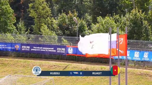 KubSU (Russia) – RUAST (Cameroon) | International Football Tournament «Russia-Africa» | Group A смотреть онлайн