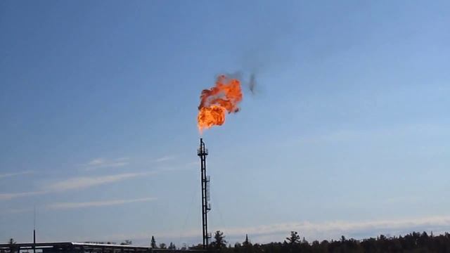 Факел на Усть-Тегусском месторождении смотреть онлайн