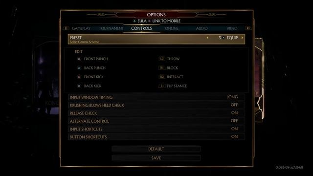 Mortal Kombat 11 - Dual Shock 4 Controls Button Schemes Preset Layouts 1,2,3 and 4 PS4 Pro (2019) смотреть онлайн