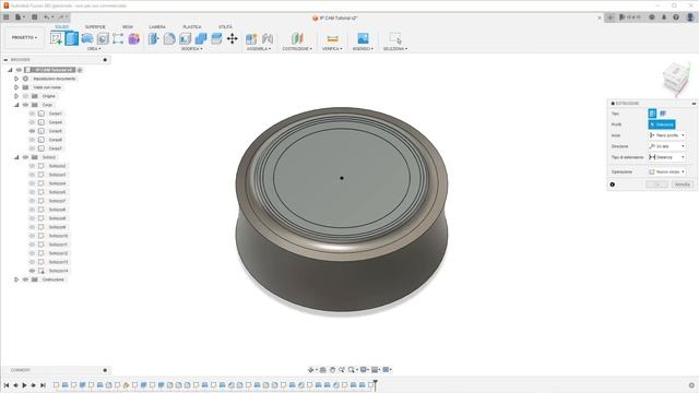 Hard surface Modeling in Fusion 360 and export in Blender for render-IP Cam 3D model смотреть онлайн