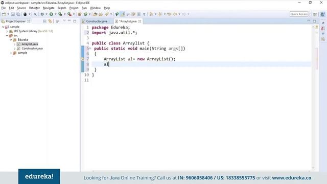 Java ArrayList Tutorial | Java ArrayList Examples | Java Tutorial | Edureka Rewind - 2 смотреть онлайн
