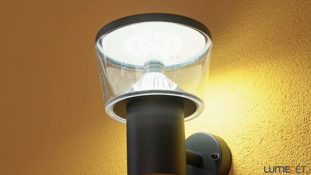 Outdoor LED wall lamp 11W, cool white, anthracite-translucent (Dublin) смотреть онлайн