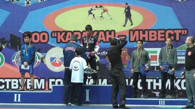 Награждение 51 кг Вараевский 2018.