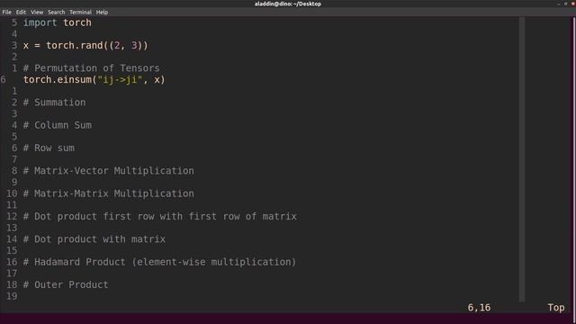Einsum Is All You Need: NumPy, PyTorch and TensorFlow смотреть онлайн