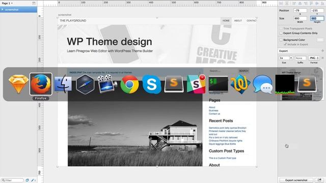 14 - Create a screenshot for your WordPress theme смотреть онлайн