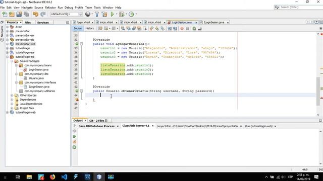 Tutorial Java Server Faces (Primefaces) Login con datos quemados Parte 2 смотреть онлайн