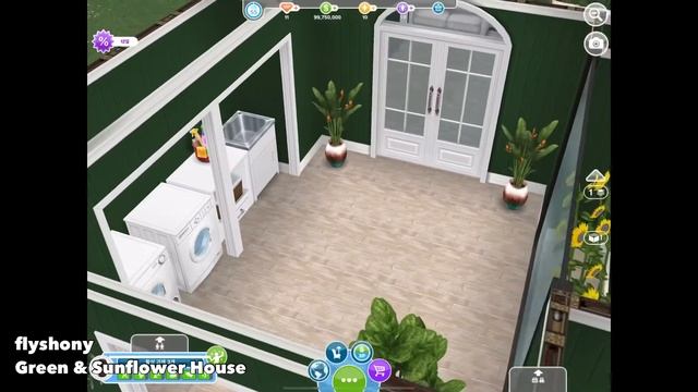 [The Sims Free Play] Green & Sunflower DIY House смотреть онлайн