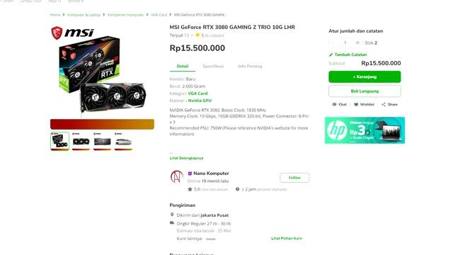 Harga GPU Turun jadi...WAH MURAH BANGET! INI DIA LIST HARGA YANG BISA KALIAN BELI! смотреть онлайн