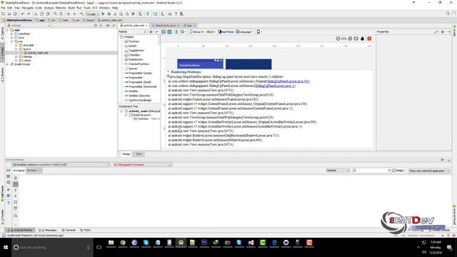 Android Studio Tutorial - Sliding Up Panel смотреть онлайн