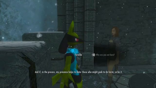 Shiny Lucario with Sheogorath Follower in Skyrim - A Short Compilation (Skyrim SE) смотреть онлайн