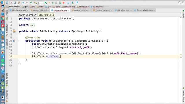 Android Studio Tutorials 49 : SQLiteDatabase Part -3 смотреть онлайн
