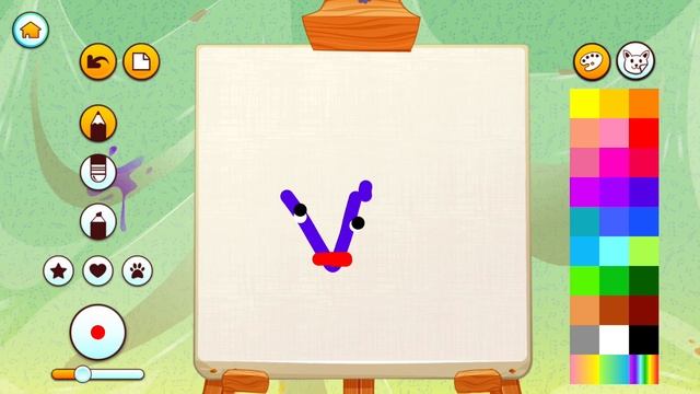 Бубу рисует Alphabet lore часть 2 смотреть онлайн