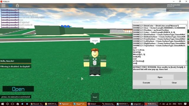 Abstract | ROBLOX Level 7 Exploit | FREE | PATCHED смотреть онлайн