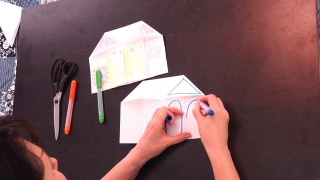 Оригами: домик смотреть онлайн