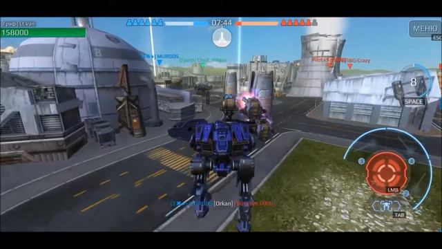 War Robots Игра с напарником 3 Царь горы смотреть онлайн