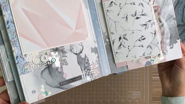 Зимний альбом - обзор альбома - СКРАПБУКИНГ смотреть онлайн