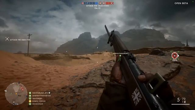 Battlefield 1 Beta PC Gameplay on Nvidia GTX 950 смотреть онлайн