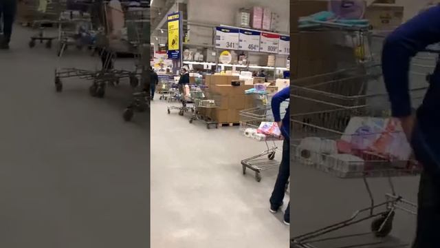 ПУСТЫЕ ПОЛКИ В МАГАЗИНАХ! РАСКУПАЮТ ПРОДУКТЫ В МОСКВЕ! смотреть онлайн