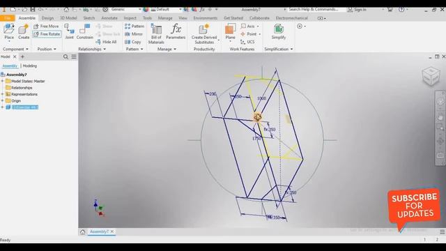 Autodesk inventor 2022 tutorial l Frame generator l смотреть онлайн