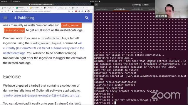 CernVM-FS tutorial - part 3/4 (EUM'21) смотреть онлайн