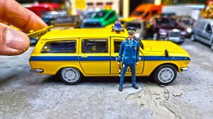 Волга 2402 МИЛИЦИЯ машинка Технопарк.