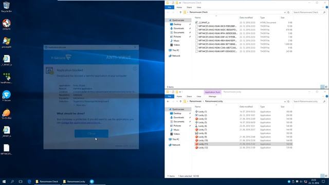 F-Secure Antivirus 16.5 DeepGuard Test (with and without internet) смотреть онлайн