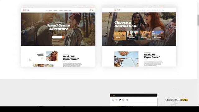 Birdily Travel Agency and Tour Booking WordPress Theme travel agency holiday Mihono смотреть онлайн