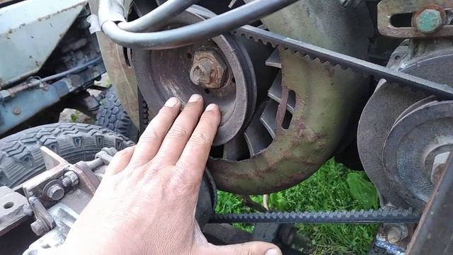 КМЗ-012 Т-012 вариант выноса НШ на двигатель смотреть онлайн