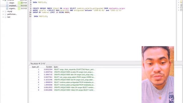 Índice de HASH y BTREE смотреть онлайн